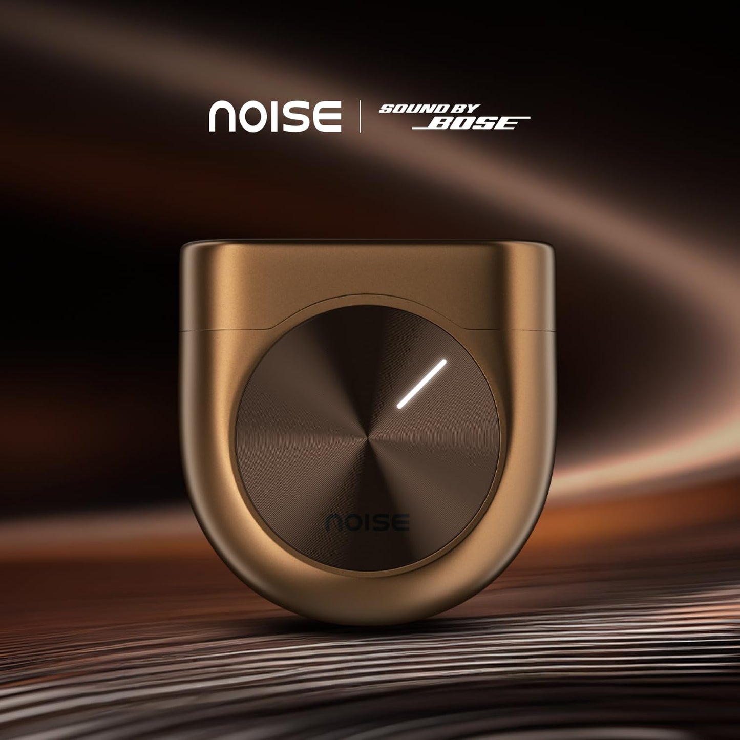 Noise Master Buds, Sound by Bose in-Ear Bluetooth Earbuds, Up to 49dB Adaptive ANC, LHDC 5.0, Immersive Spatial Audio, 44H Playtime with 6 mic ENC, Dual Pairing, IPX5 Ear Buds TWS (Titanium)