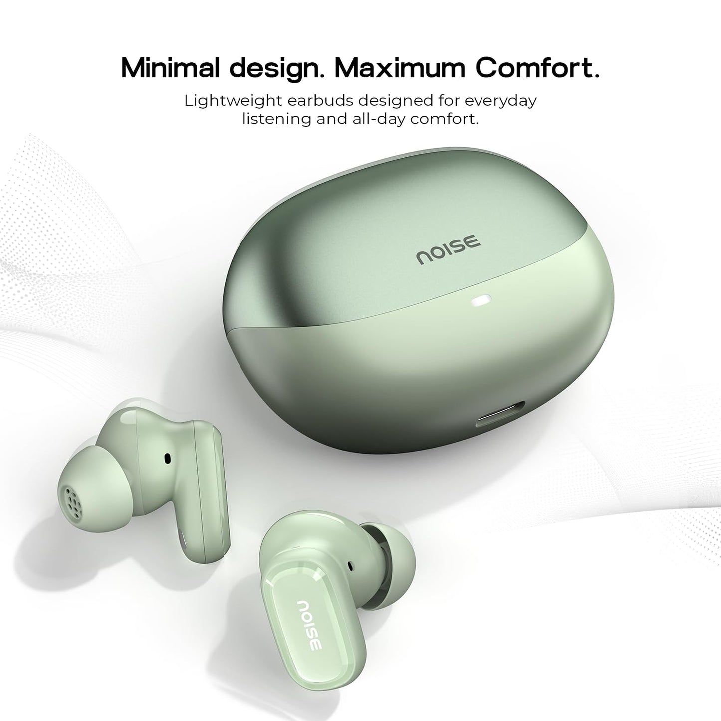 Noise Newly Launched Buds Connect 3 Truly Wireless Earbuds with 40H of Playtime, Quad Mic with ENC, Low Latency, 10mm Driver, BT V5.4(Slate Black)