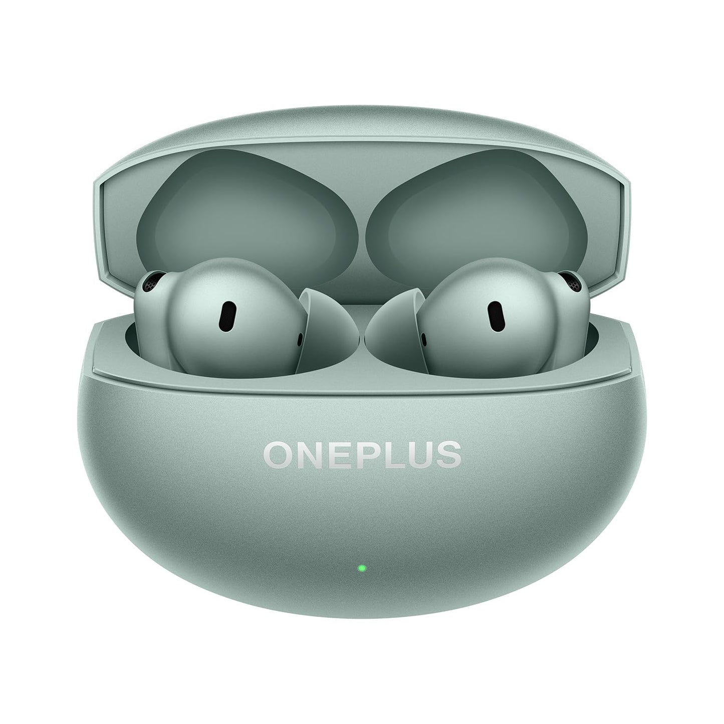 OnePlus Buds 4 TWS Earbuds with Upto 55dB Real-time ANC, Adaptive Mode, Dual Drivers with DACs, 3D Audio, Upto 45hrs Music Playback, ,Dual-Device connectivity, 47ms Low Latency, Zen Green