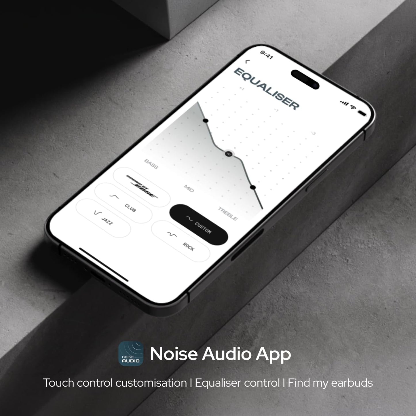 Noise Master Buds 2 with Sound by Bose (2026),51dB Adaptive ANC, Hi-Res LHDC Audio,360° Spatial Audio with Head Tracking, 6-mic ENC, Dual Pairing, Fast Charge & BT v6.1 (Carbon)