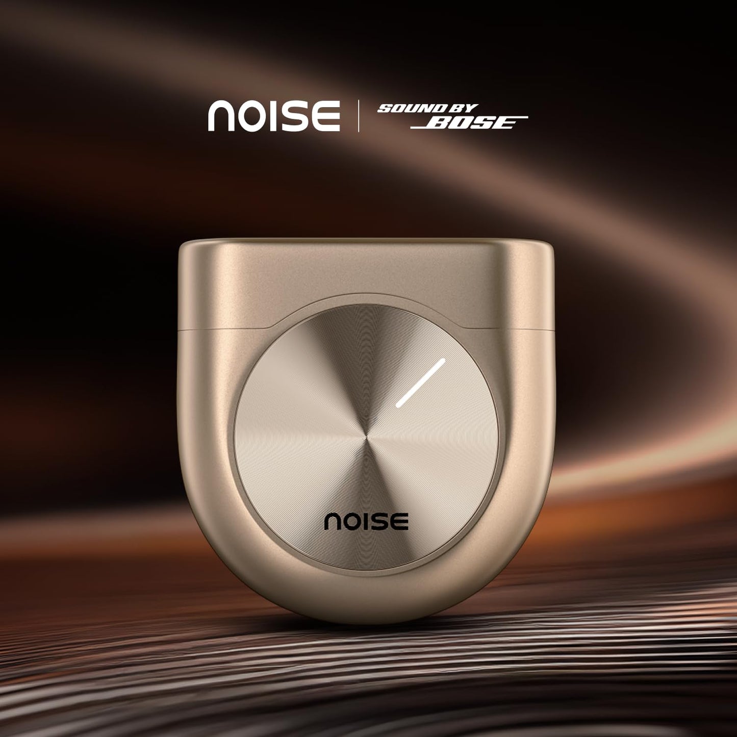 Noise Master Buds, Sound by Bose in-Ear Bluetooth Earbuds, Up to 49dB Adaptive ANC, LHDC 5.0, Immersive Spatial Audio, 44H Playtime with 6 mic ENC, Dual Pairing, IPX5 Ear Buds TWS (Titanium)